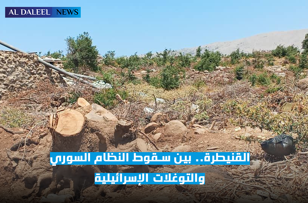 توغل اسرائيل في القنيطرة سوريا